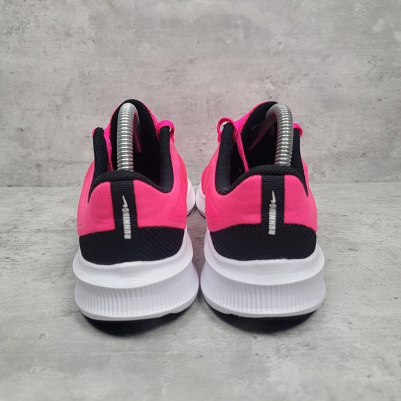 Nike Running Shoes Downshifter 10 Pink Black Sneaker Shoes Size 6.5Y Womens 8 - Picture 4 of 8